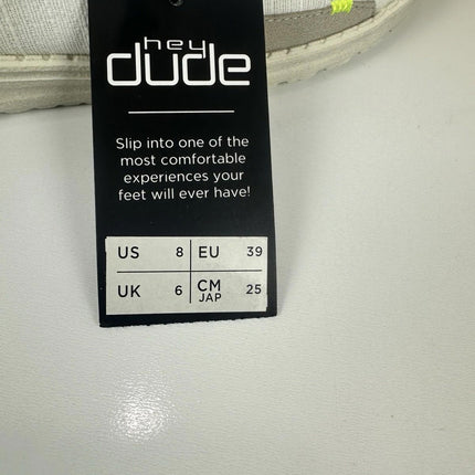 Hey Dude Women's Wendy Star White, Women’s Shoes, Lace Up, Comfortable, Size 7