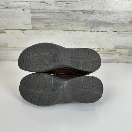 Clarks mens Cotrell Free Loafer, Tobacco Leather, 10 Wide US