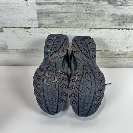 Columbia Men's Crestwood Mid Waterproof Hiking Boot Size 9.5 Wide Black Charcoal