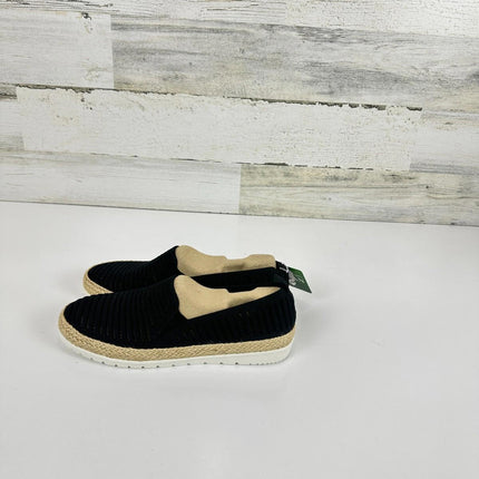 Skechers BOBS Women's 113245 Ballet Flat, Black, Size 5.5