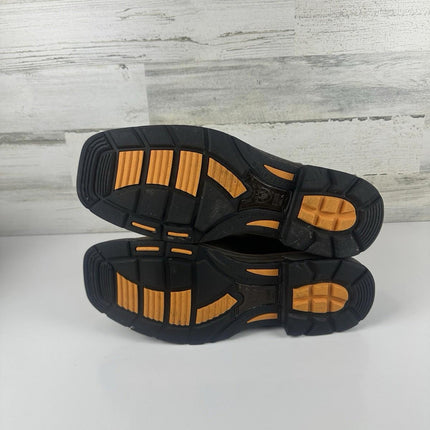 Ariat Workhog Wide Square Toe Waterproof Work Boot Men's 11D, Bruin Brown/Coffee