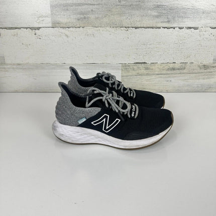 New Balance Women's Fresh Foam Roav V1 Sneaker, Black Light Aluminum, Size 7.5