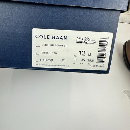 Cole Haan Men's Bedford Penny Loafer, British TAN, Size 12