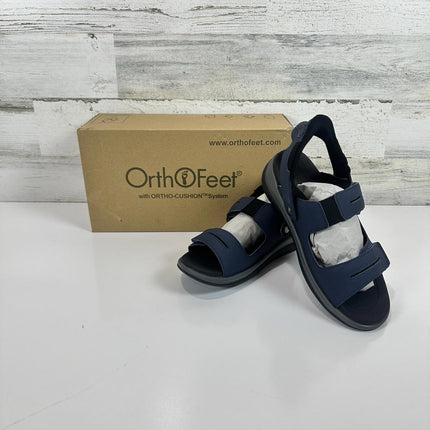 Orthofeet Women's Orthopedic Water-Friendly Calypso Hands-Free Slip-On Sandals