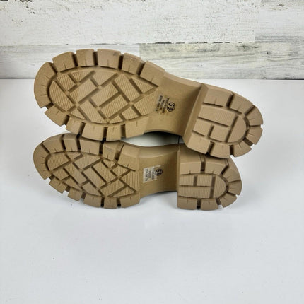 Soda PIONEER ~ Women Lug Sole Mid Heel Chelsea Fashion Ankle Bootie, Size 6.5