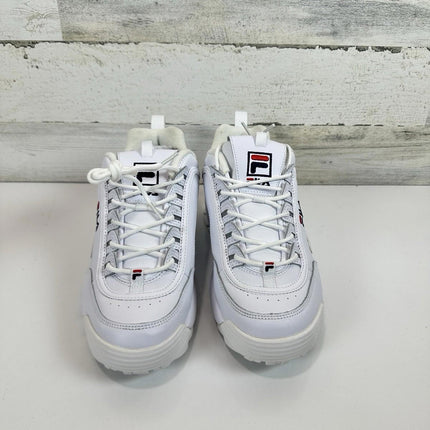 Fila Women's Disruptor 2 Premium Casual Shoes White/Size 10 US
