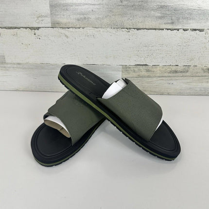 Men's SLIDE SANDALS Adjustable Athletic Casual ROKNEMO Lightweight Size 14 Green
