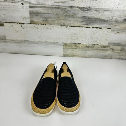 Skechers BOBS Women's 113245 Ballet Flat, Black, Size 5.5