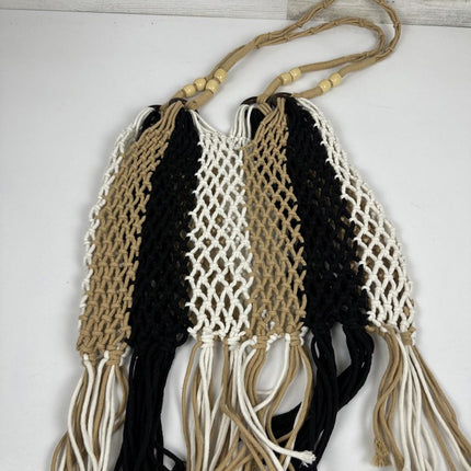 Hibala Woven Bag for Women, Fishing net bag,Straw Mesh Tote Bag, Beach,Hobo Bag