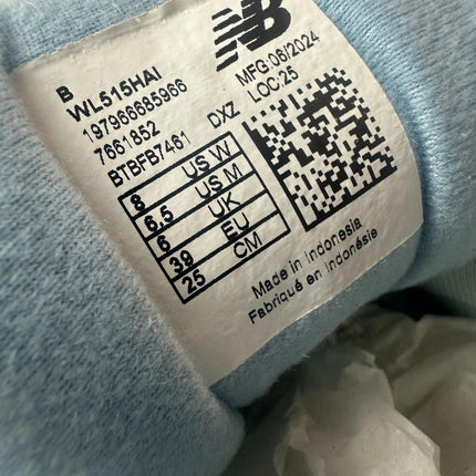 New Balance Women's 515h V1 Sneaker, Chrome Blue/Heron Blue/Copper, Size 8