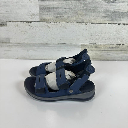 Orthofeet Women's Orthopedic Water-Friendly Calypso Hands-Free Slip-On Sandals