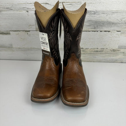 ARIAT Mens Sport Wide Square Toe Western Boot Peanut Butter/Chaga Brown 9.5 Wide