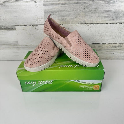 Easy Street Women's Sneaker, Blush, Size 8 Wide