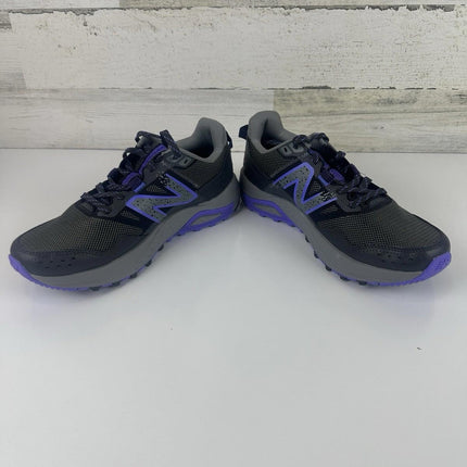 New Balance Women's 410 V8 Trail Running Shoes,Grey/Electric Indigo/Black Size 8