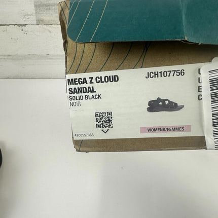 Chaco Mega Z/Cloud Womens Size 6 Black Beach Walking Outdoor Sport Sandals