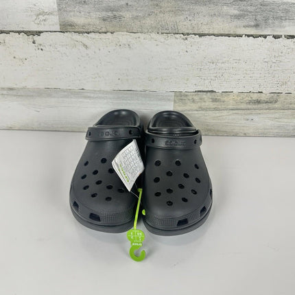 Crocs Classic Cutie Crush Clog (Little Kid/Big Kid) Black 6 Big Kid M