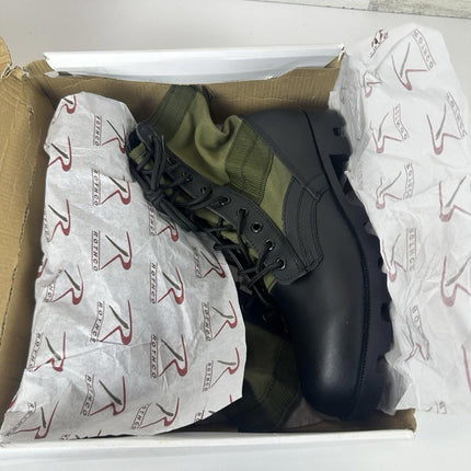 Rothco Jungle Boots, Durable All Terrain Boot with Lightweight Comfort, Size 10R