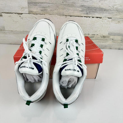 Easy Spirit Women's Romy Sneaker, White Multi Leather, Size 9.5 M