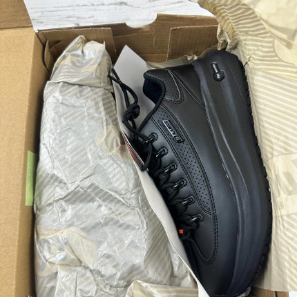 Lugz Women's Express Slip-Resistant Work Shoe, Black, Size 7.5 M