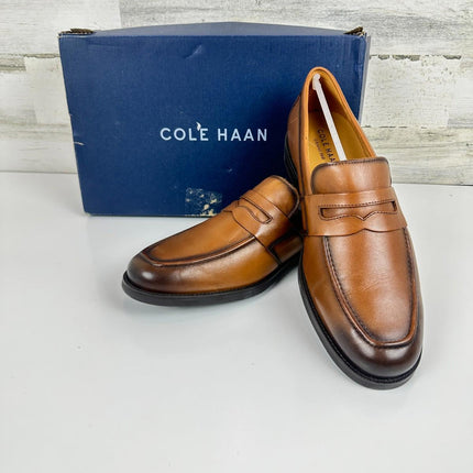 Cole Haan Men's Bedford Penny Loafer, British TAN, Size 12