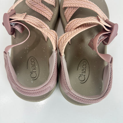 Chaco Women's CUSHZ Toe-Loop Sandal, Frond Pink Salt,Size 7