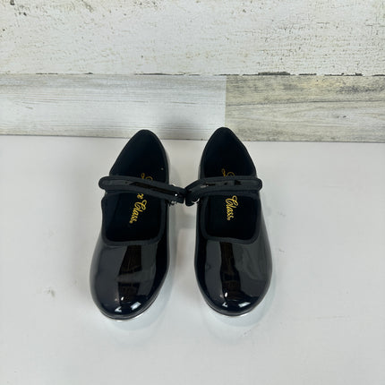 Dance Class shoes MJ101 Beginning Tap Mary Jane,Black, Size 2 M US