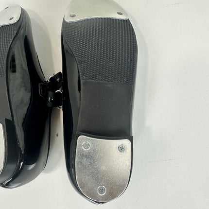 Dance Class shoes MJ101 Beginning Tap Mary Jane,Black, Size 2 M US