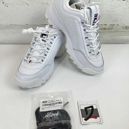 Fila Women's Disruptor 2 Premium Casual Shoes White/Size 10 US
