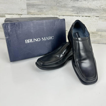 Bruno Marc Men's Goldman-02 Slip on Leather Lined Square Toe Dress Shoes, Size 9