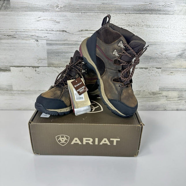 ARIAT Women's WMS Skyline Mid H2o DRK BRN Hiking Boot Size 8.5 B Medium,10031363