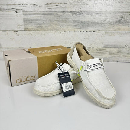 Hey Dude Women's Wendy Star White, Women’s Shoes, Lace Up, Comfortable, Size 7