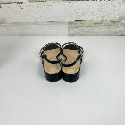 Easy Spirit Women's Glenni Sandal, Black, 10 Wide