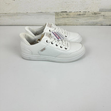 Skechers Women's Hands Free Slip-Ins Bobs D'Vine-So Flattered Sneaker, White,Sz9