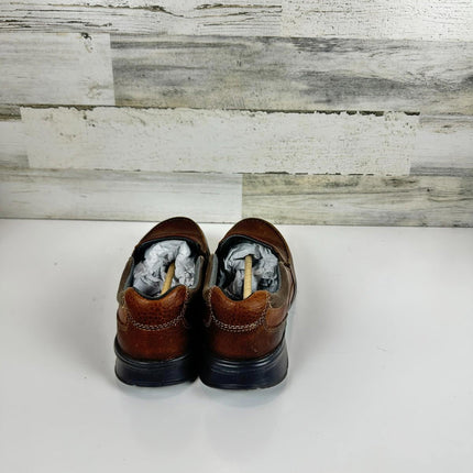 Clarks mens Cotrell Free Loafer, Tobacco Leather, 10 Wide US