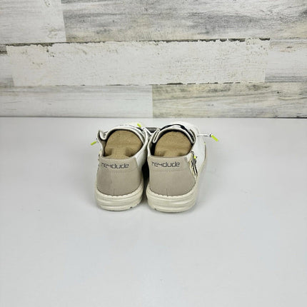 Hey Dude Women's Wendy Star White, Women’s Shoes, Lace Up, Comfortable, Size 7