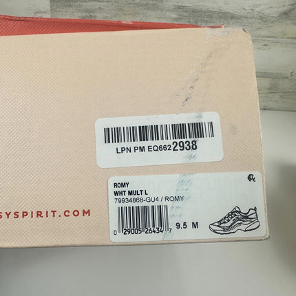 Easy Spirit Women's Romy Sneaker, White Multi Leather, Size 9.5 M