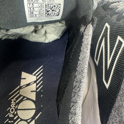 New Balance Women's Fresh Foam Roav V1 Sneaker, Black Light Aluminum, Size 7.5