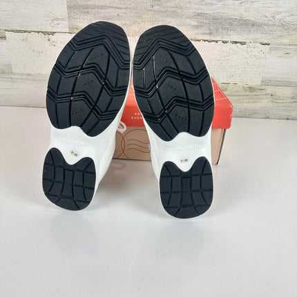 Easy Spirit Women's Romy Sneaker, White Multi Leather, Size 9.5 M