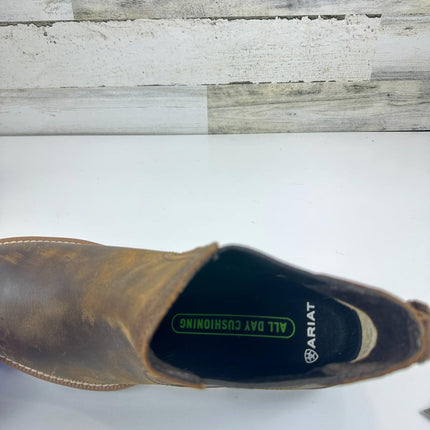 ARIAT Men’s Booker Ultra Round Toe Western Boot, Size 11.5D Medium (10038324)