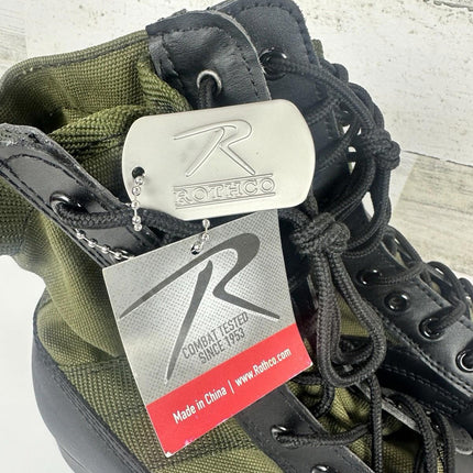 Rothco Jungle Boots, Durable All Terrain Boot with Lightweight Comfort, Size 10R