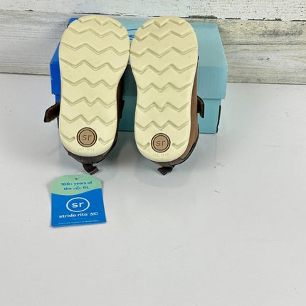 Stride Rite 360 Boys Ethan Dress Shoe, Tan,Size 7M Toddler