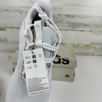 adidas Women's Racer TR23 Sneaker, White/Zero Metallic/Grey, Size 8 IG7347