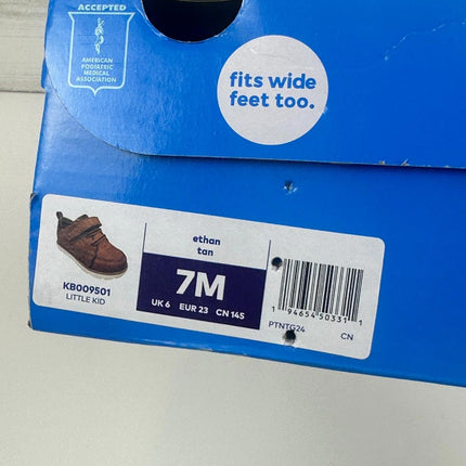 Stride Rite 360 Boys Ethan Dress Shoe, Tan,Size 7M Toddler