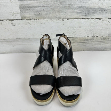 Women's Soul Naturalizer, Goodtimes Wedge Sandal H5571S0001 Black SYNTHETIC