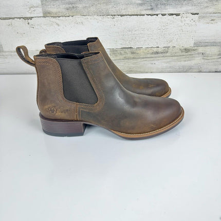 ARIAT Men’s Booker Ultra Round Toe Western Boot, Size 11.5D Medium (10038324)