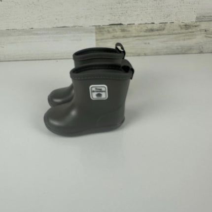 Tree Grandpa Toddler Rain Boots Baby Kids Easy-on Lightweight Waterproof Rainboo