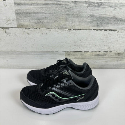 Saucony Cohesion 15 Running Shoes Black Meadow Women’s Sz 6.5 W Outdoor Gym EUC