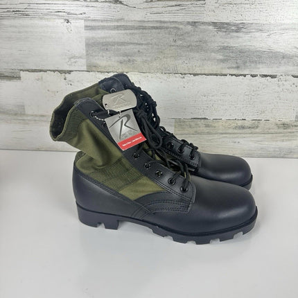Rothco Jungle Boots, Durable All Terrain Boot with Lightweight Comfort, Size 10R