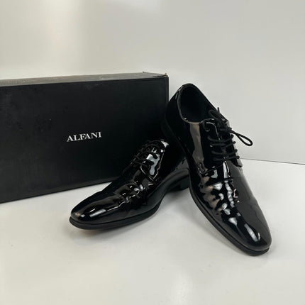 Alfani Men's Walkerr Lace-up Dress Shoes, Exclusively at Macy's - Black, Size 10