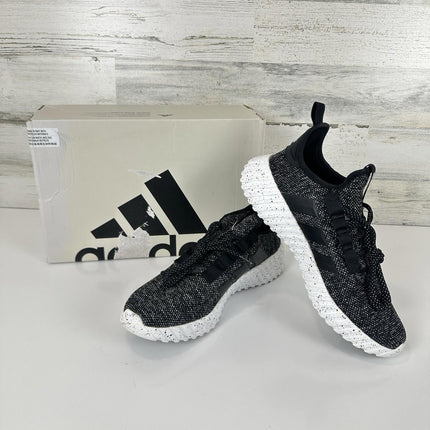 Adidas Unisex-Adult KAPTIR 3.0 Sneaker- Black/White Size 10.5M- IF7314